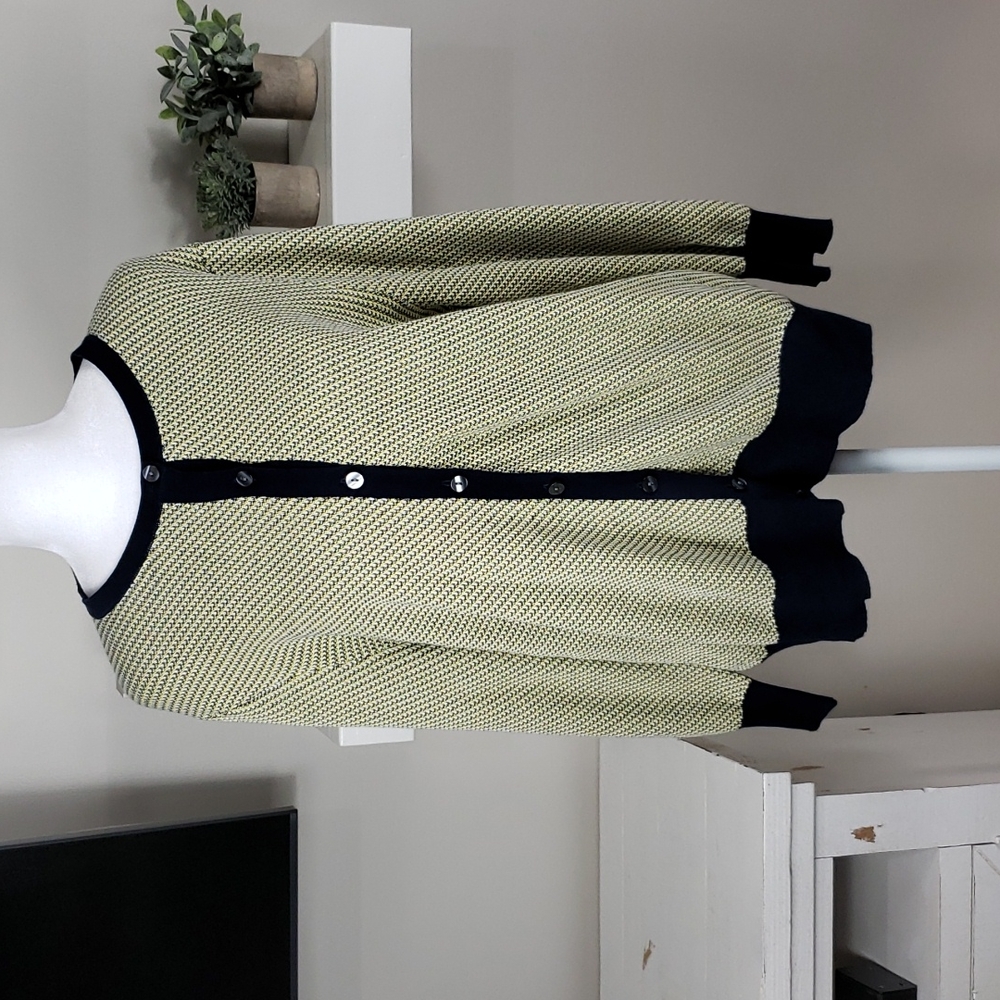 Ann Taylor Factory Long Sleeve Button Cardigan NWT